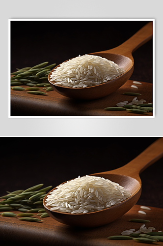 AI数字艺术高清大米粮食摄影图片