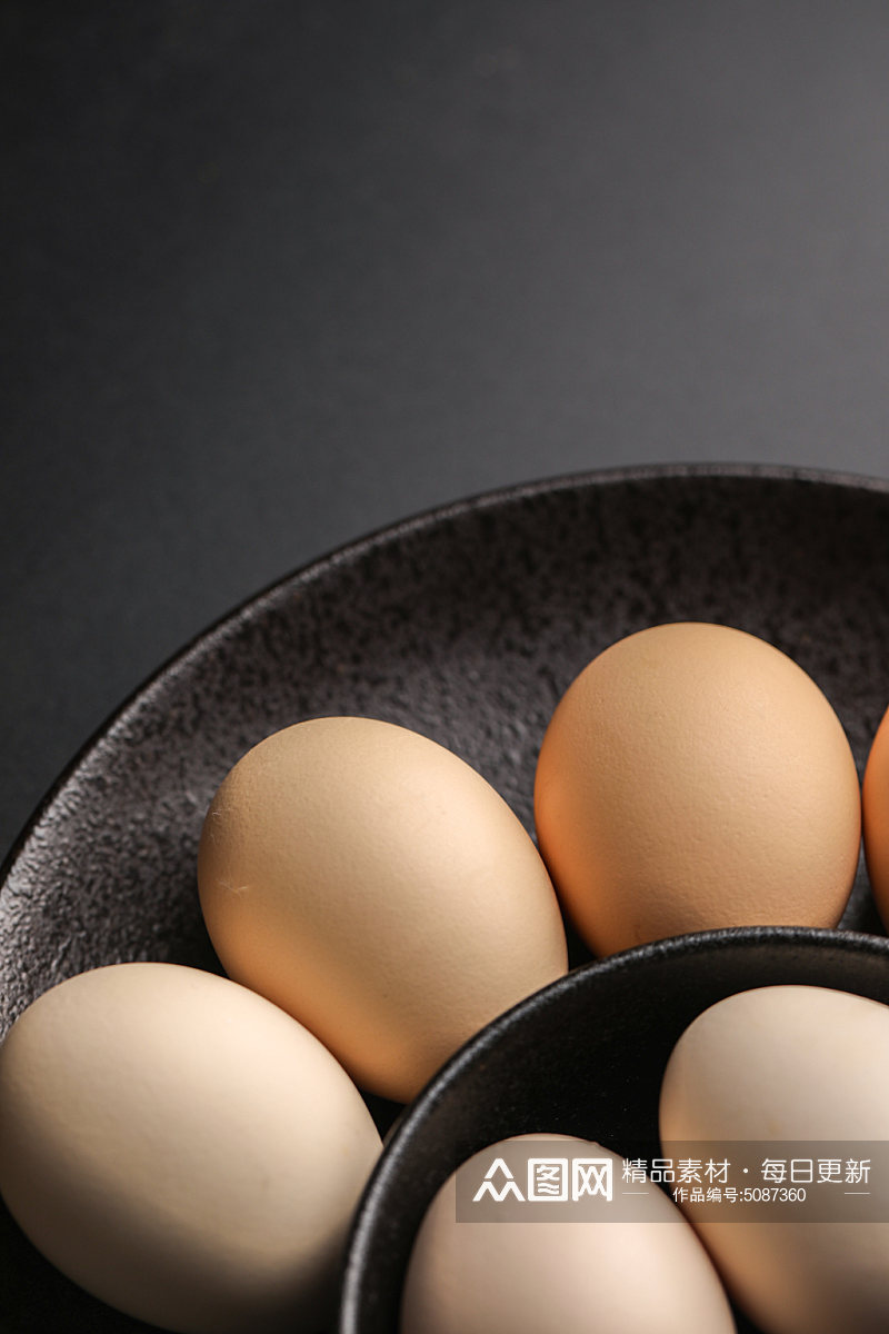 新鲜鸡蛋蛋类美食摄影图片素材