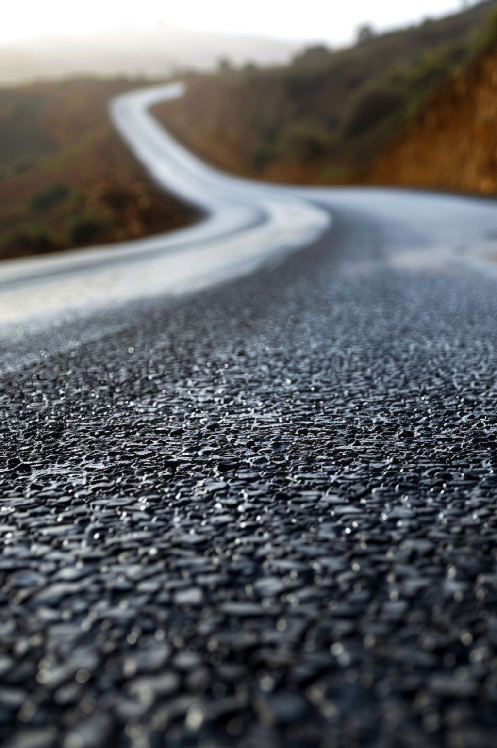 AI数字艺术马路道路沥青路图片素材