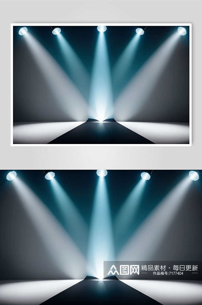 AI舞台灯光霓虹灯摄影图背景图片素材