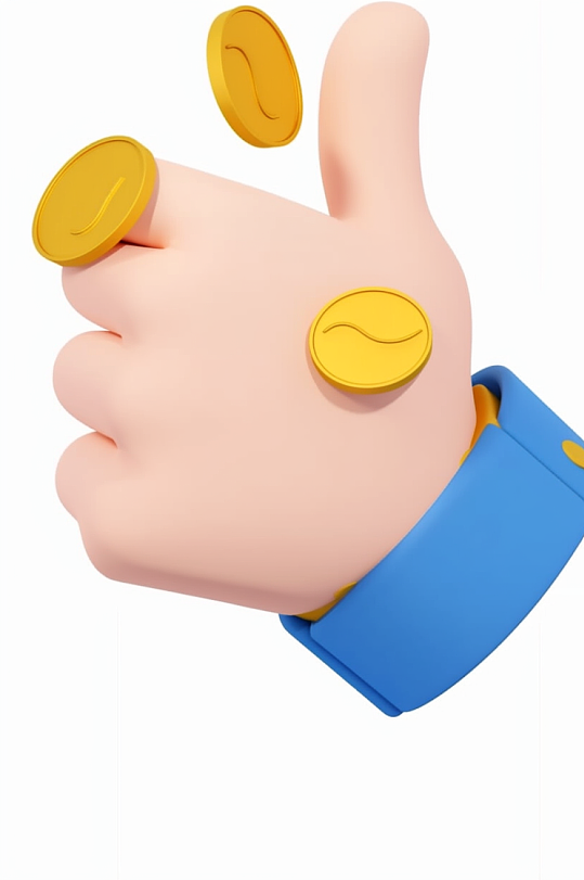 AI數(shù)字藝術(shù)C4D雙十一電商促銷手勢(shì)模型