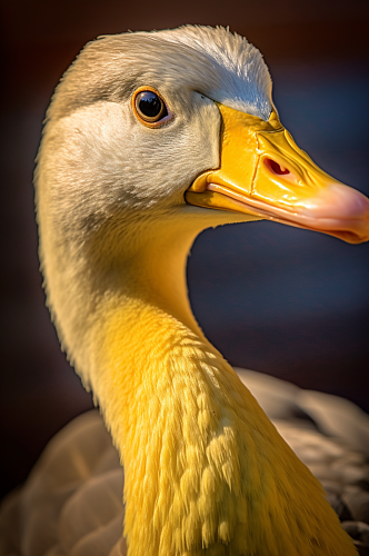 AI数字艺术高清鹅家禽动物摄影图片