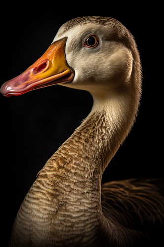 AI数字艺术高清鹅家禽动物摄影图片