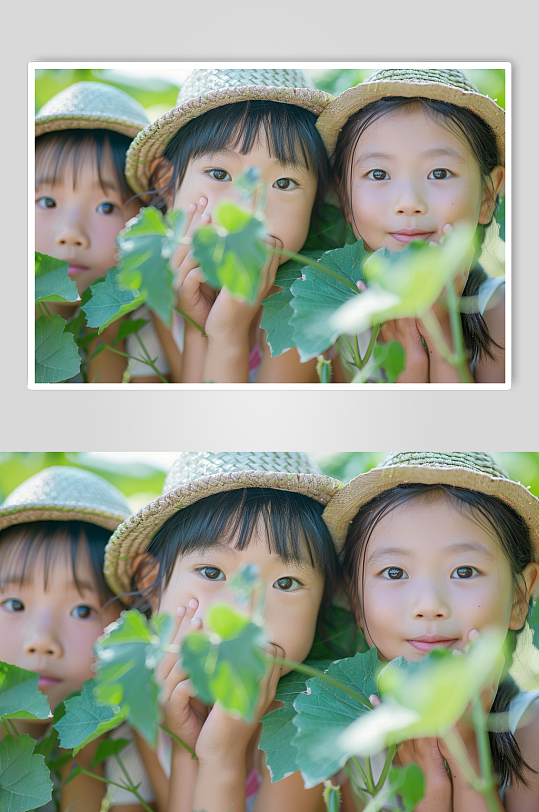 AI数字艺术儿童节小孩人物摄影图-众图网