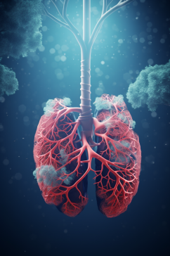 AI数字艺术医疗肺部图片