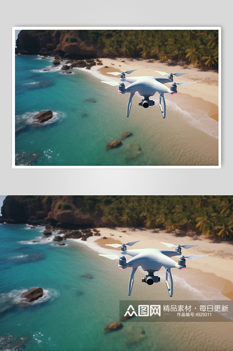 AI数字艺术创意高清无人机飞机模型素材