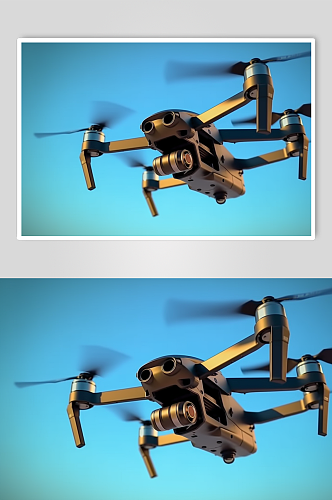 AI数字艺术创意高清无人机飞机模型