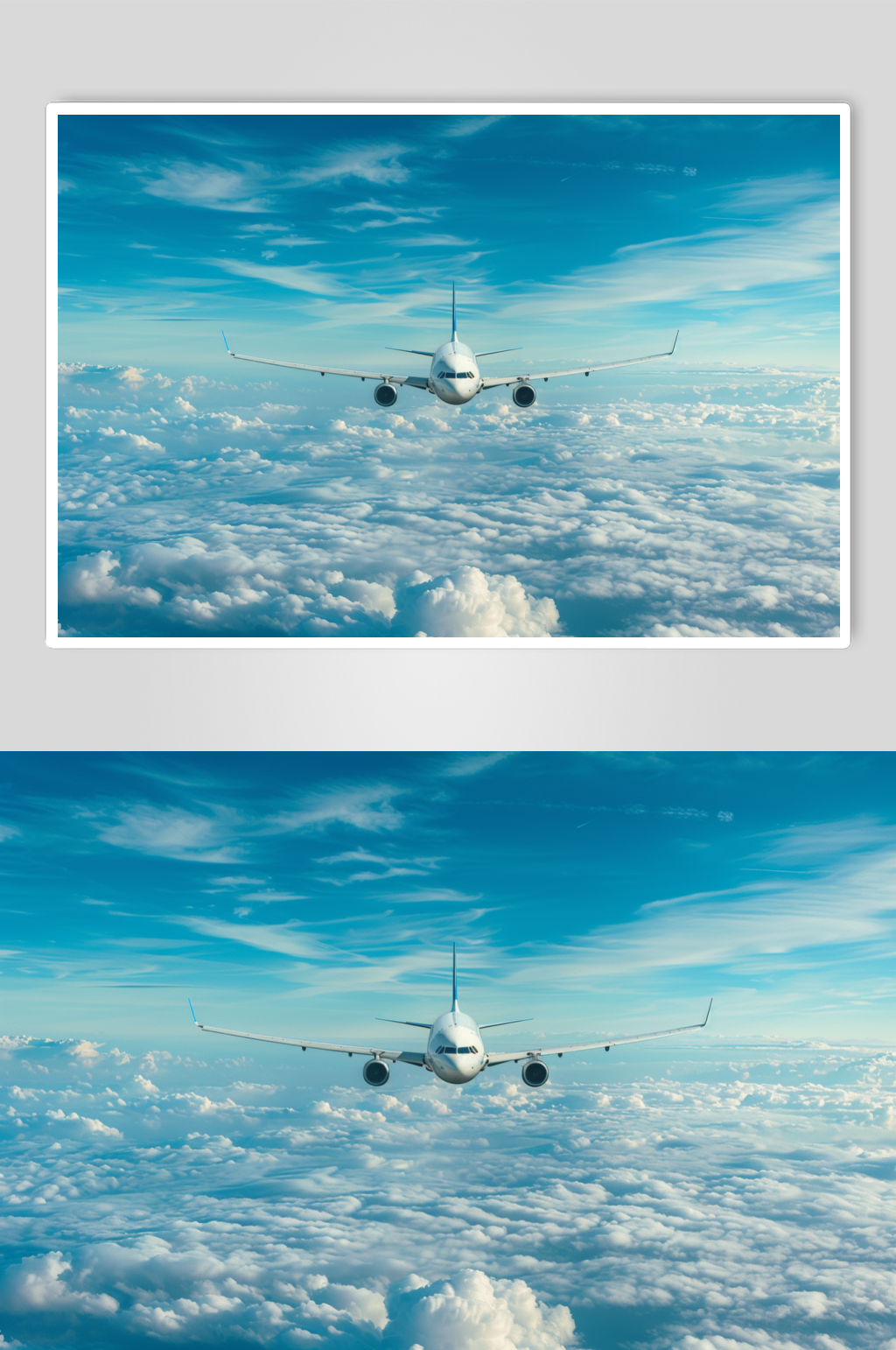 AI数字艺术飞机图片素材