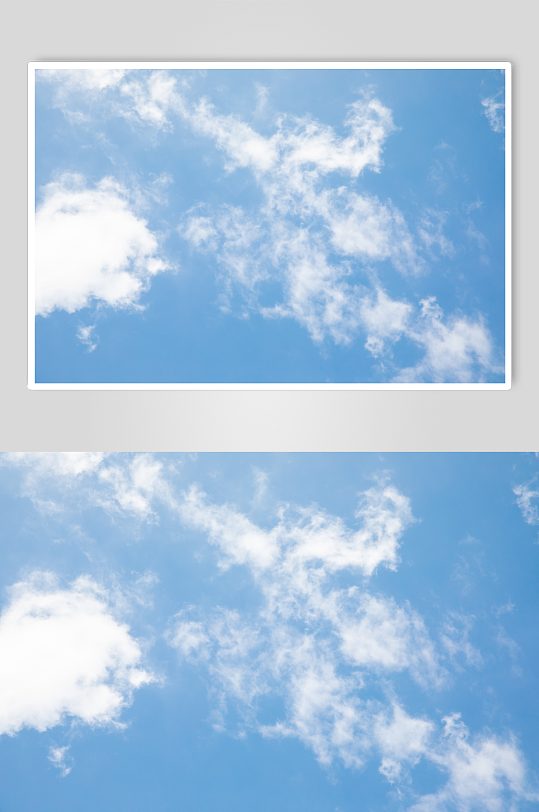 朗朗晴天蓝天白云风景景点摄影图片