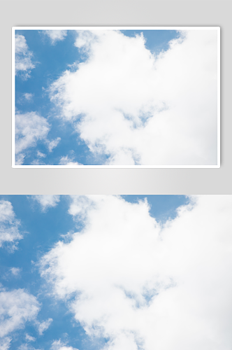 朗朗晴天蓝天白云风景景点摄影图片