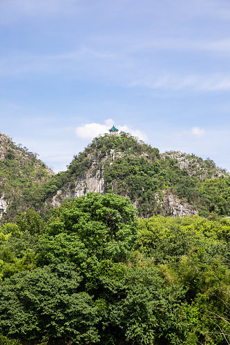 绿水青山风景景点摄影图片