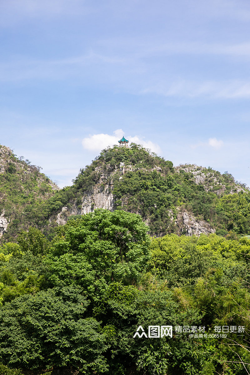 绿水青山风景景点摄影图片素材