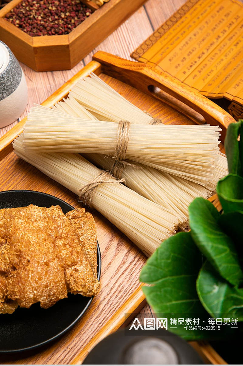 柳州螺蛳粉粉干美食食物摄影图片素材