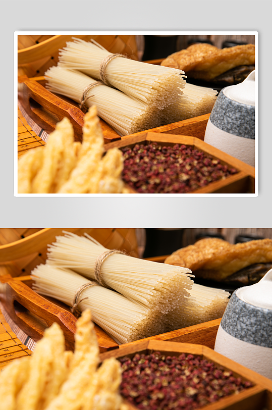 柳州螺蛳粉粉干美食食物摄影图片