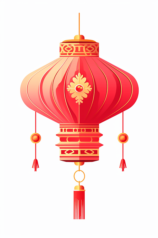 AI数字艺术中国风新年春节立体福袋元素