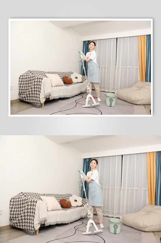 保姆家政小时工保洁服务女性人物摄影图片