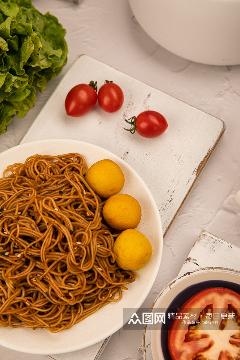 美味车仔面港式美食摄影图片素材