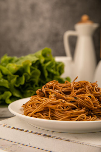 美味车仔面港式美食摄影图片