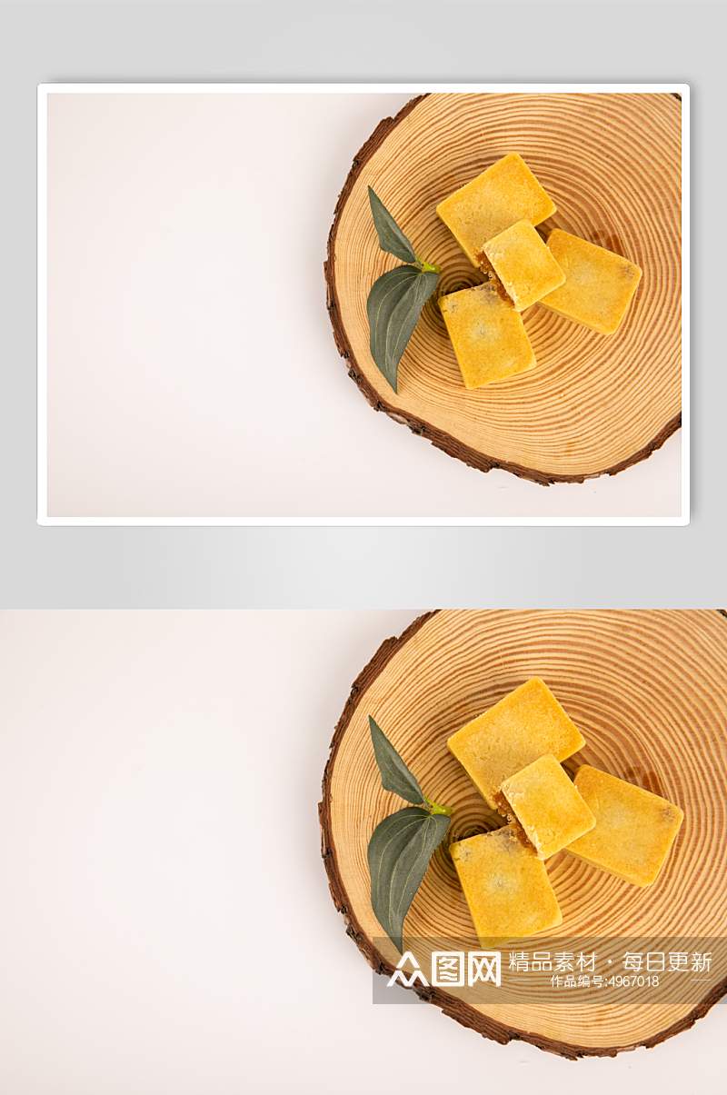 外酥里嫩凤梨酥糕点美食摄影图片素材