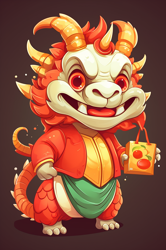 AI數(shù)字藝術(shù)創(chuàng)意龍年購物龍?jiān)夭瀹? onerror=