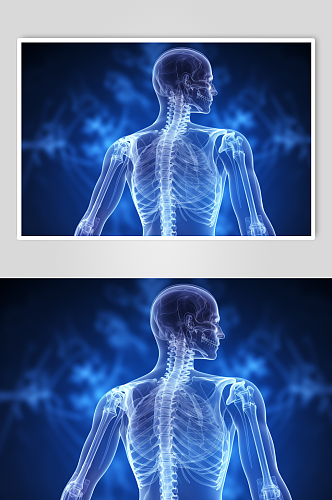 AI数字艺术医疗骨科图片