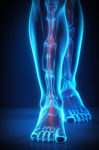 AI数字艺术医疗骨科图片