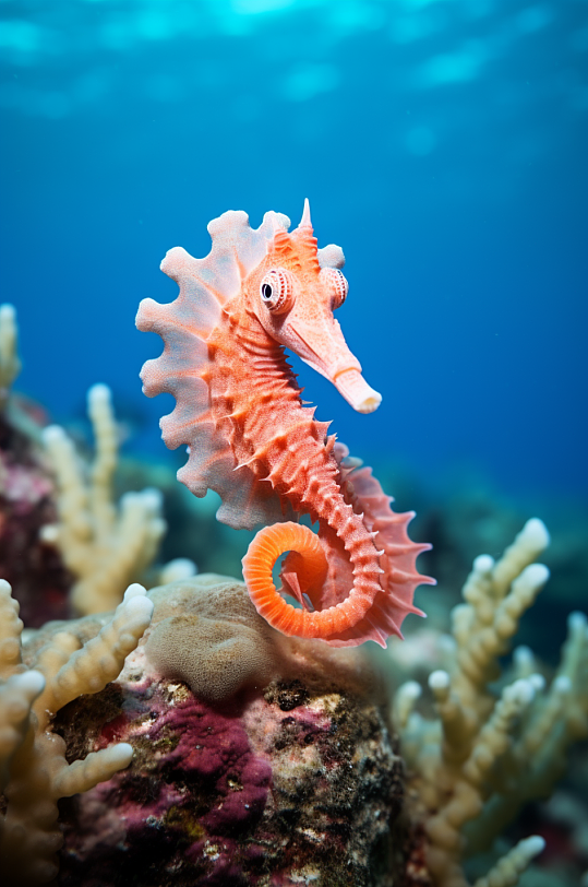 AI数字艺术海洋动物摄影图