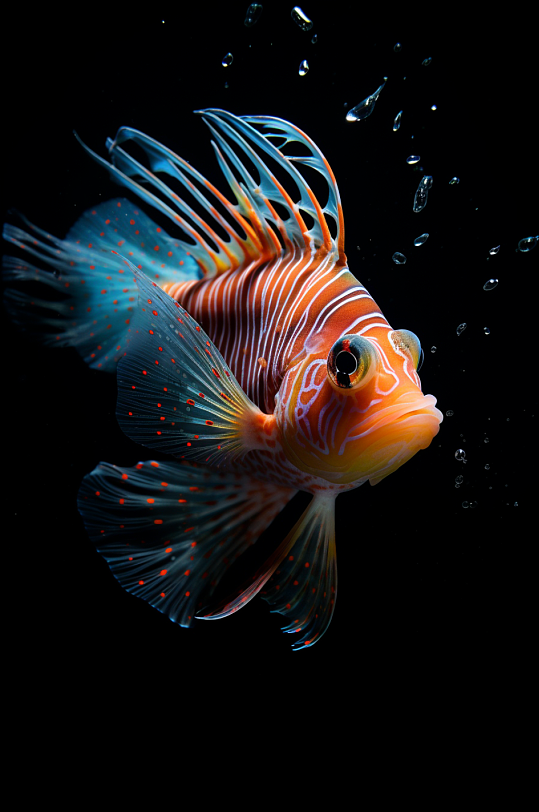 AI数字艺术海洋生物摄影图