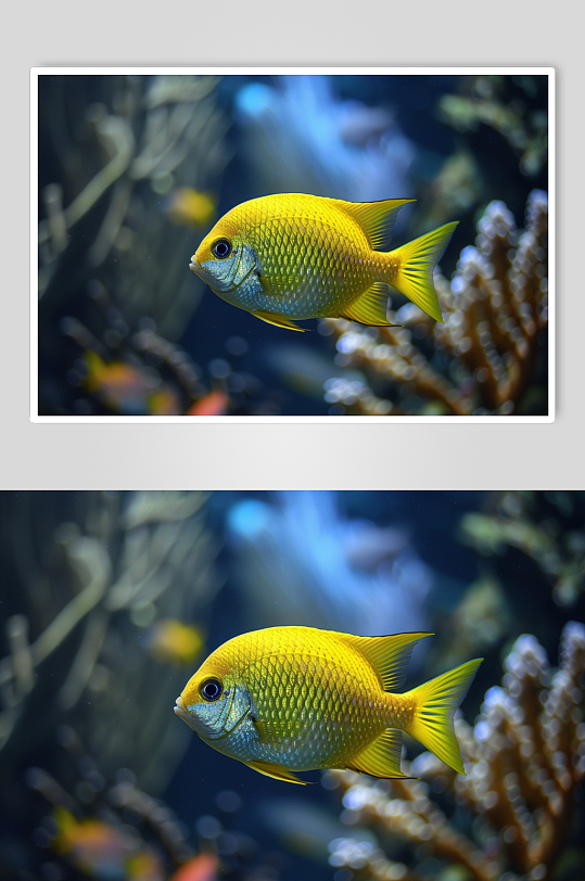 AI数字艺术海洋海鱼图片