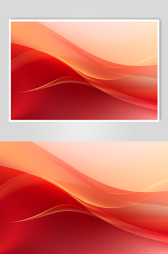 AI数字艺术红色抽象线条背景图-众图网