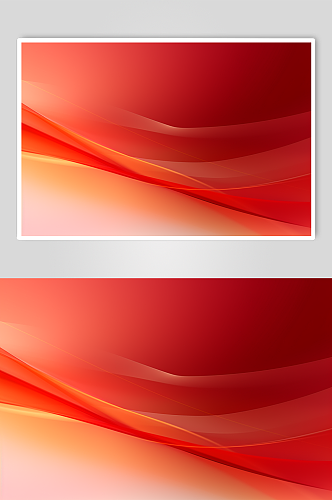 AI数字艺术红色抽象线条背景图
