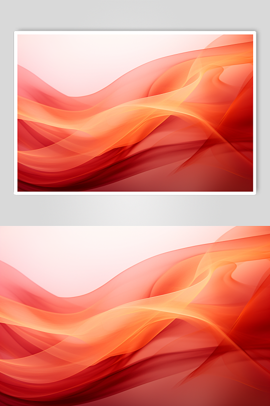 AI数字艺术红色抽象线条背景图-众图网