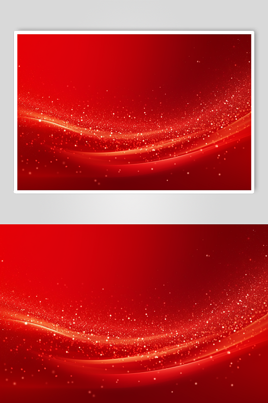 AI数字艺术红色党建风抽象线条背景-众图网