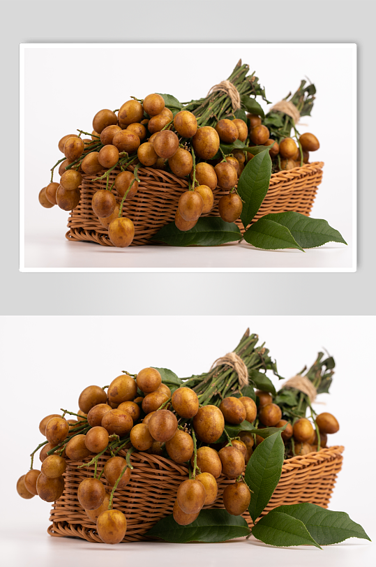 果香四溢黄皮果水果摄影图片-众图网