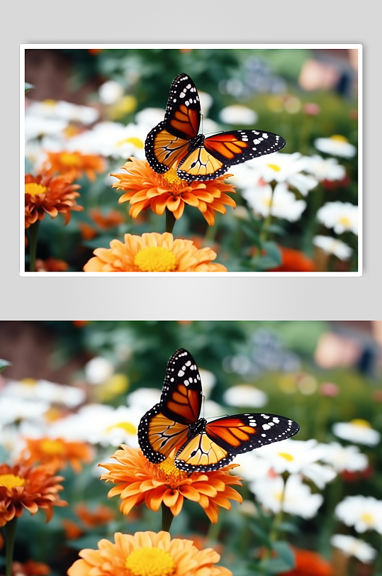 AI数字艺术昆虫蝴蝶图片