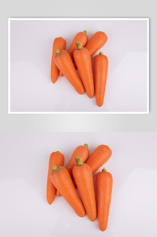 新鲜胡萝卜蔬菜美食摄影图片
