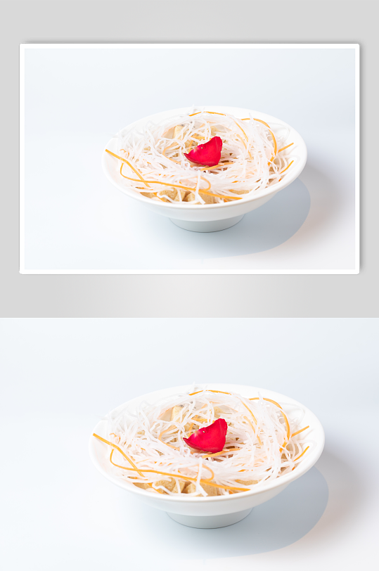 水豆腐火锅菜品美食摄影图片