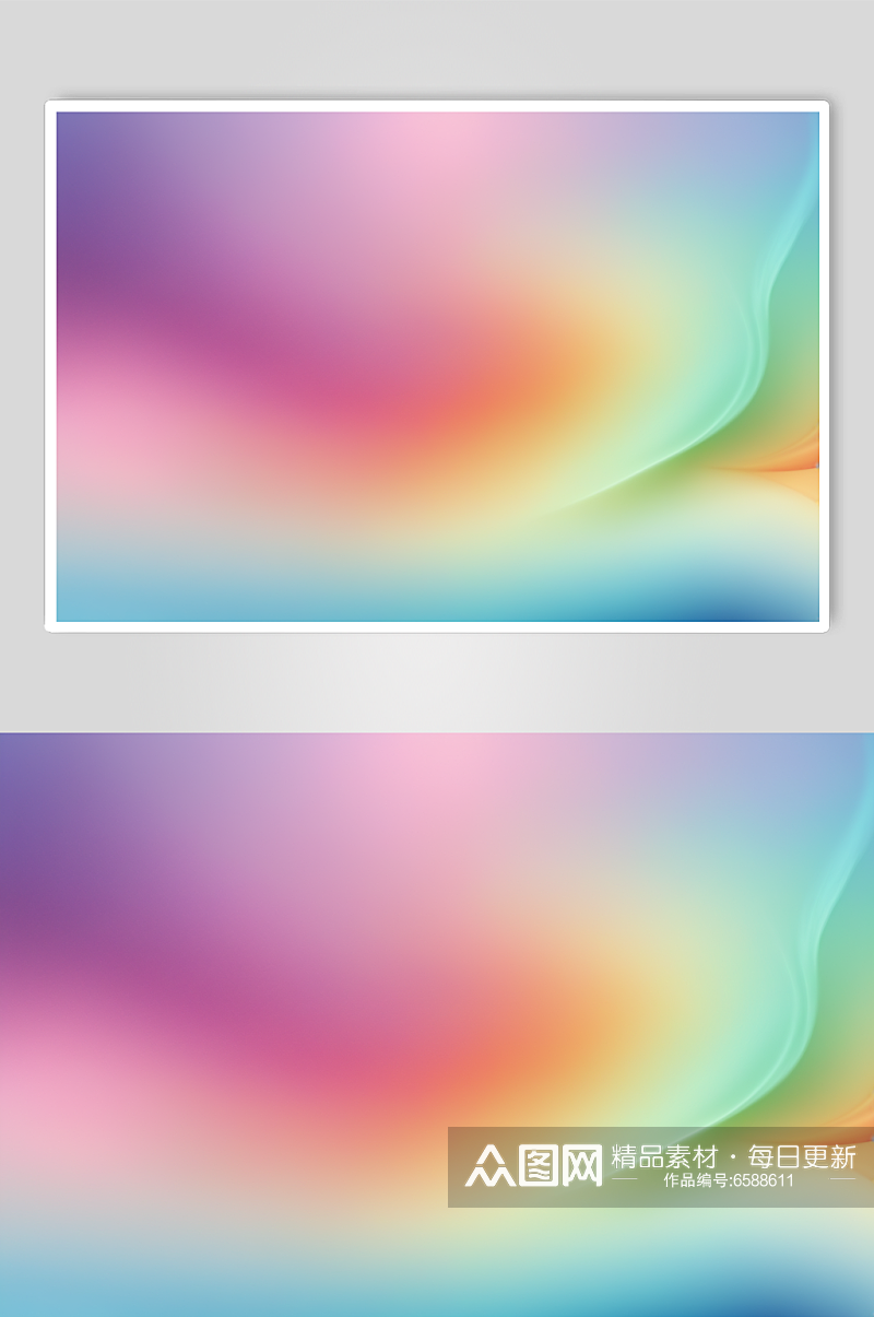 AI数字艺术色彩变换底图背景图素材