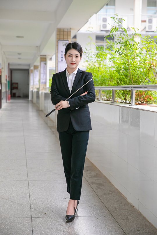 西裝學(xué)校教師商務(wù)女生人物攝影圖片