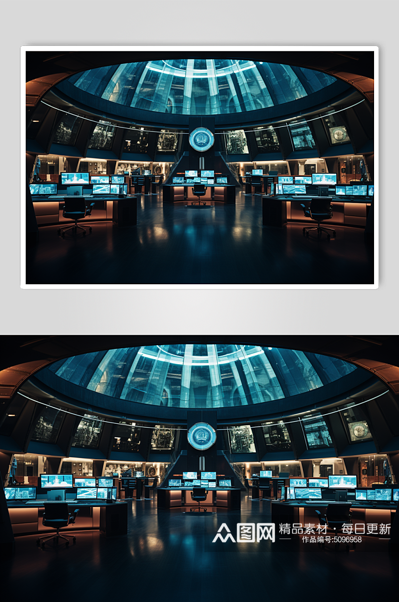 AI数字艺术金融交易场所摄影图片素材