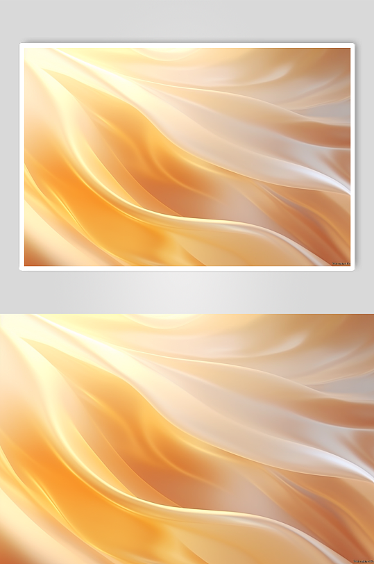 AI数字艺术金色渐变绸缎背景-众图网