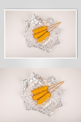 炸芝士棒韩式小吃美食摄影图片