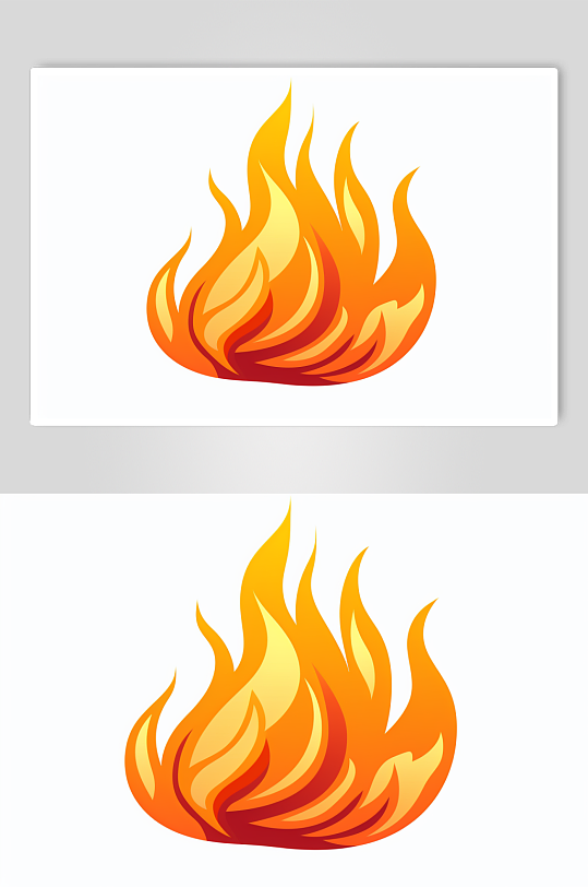 AI数字艺术卡通火焰火花火苗火元素-众图网