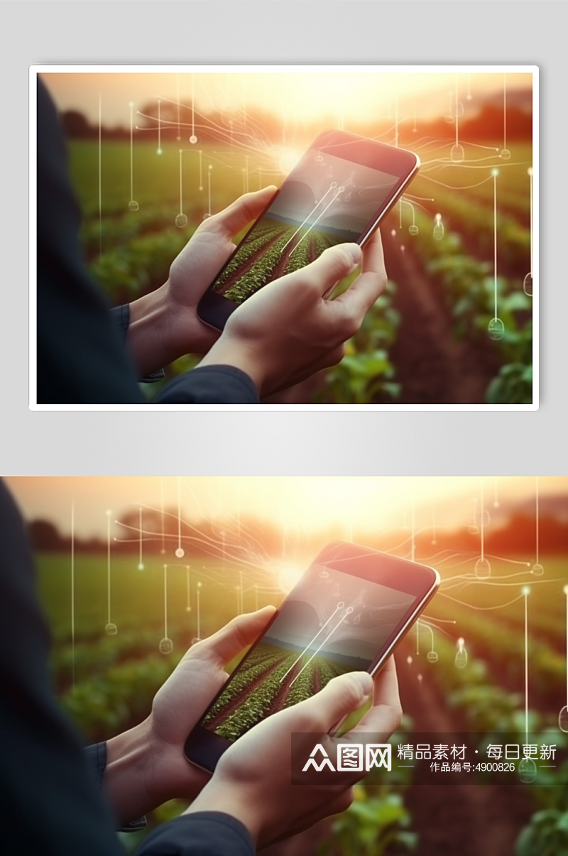 AI数字艺术高清科幻科技农业摄影图片素材