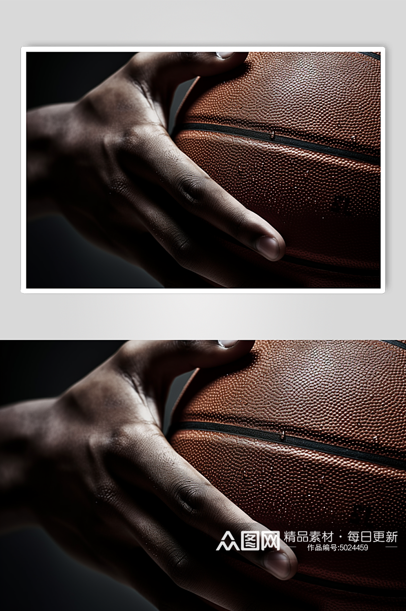 AI数字艺术篮球摄影图片素材