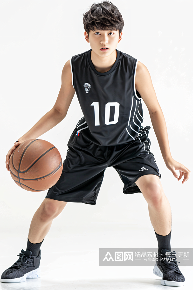 AI数字艺术篮球图片人物肖像摄影图素材