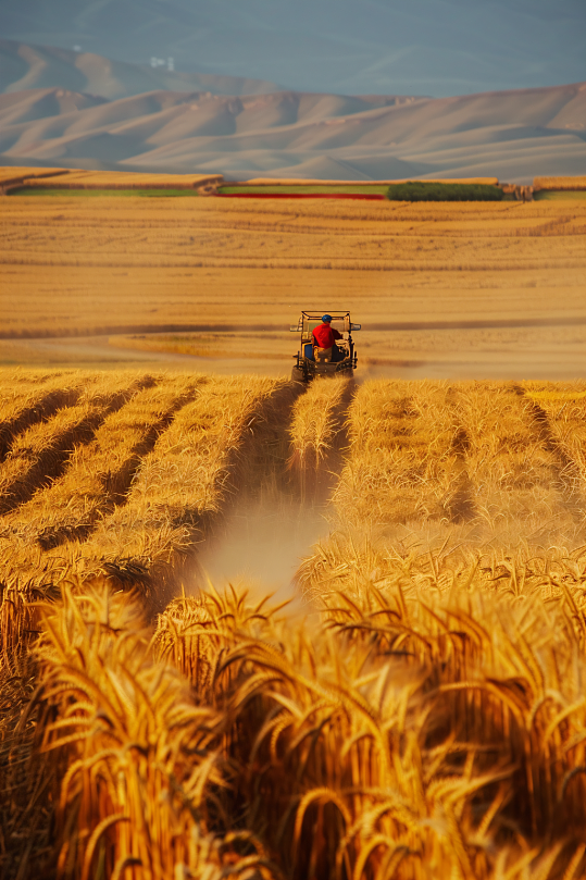 AI数字艺术劳动节农民肖像人物摄影图-众图网