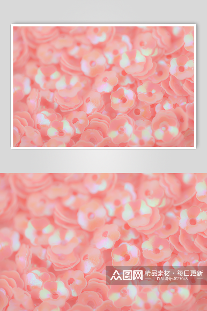 樱花色闪粉亮片质感纹理背景摄影图片素材