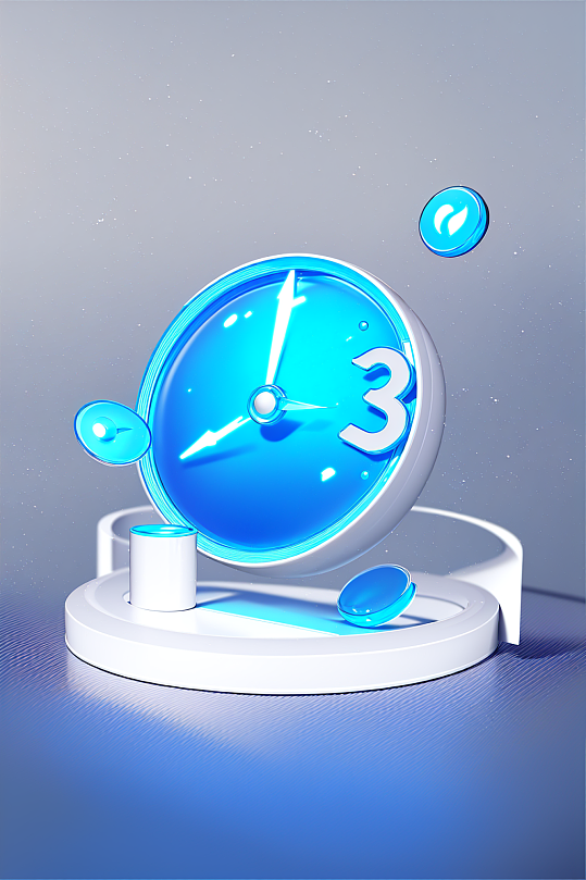 AI數(shù)字藝術(shù)3D理財(cái)金融可視化圖標(biāo)元素