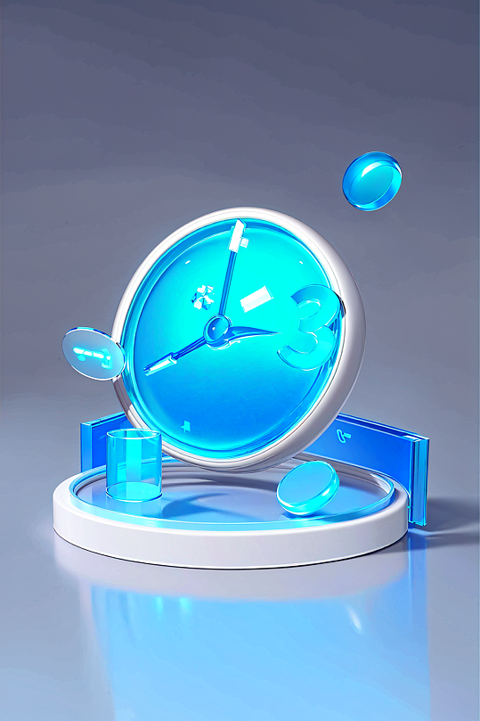 AI數(shù)字藝術(shù)3D理財(cái)金融可視化圖標(biāo)元素